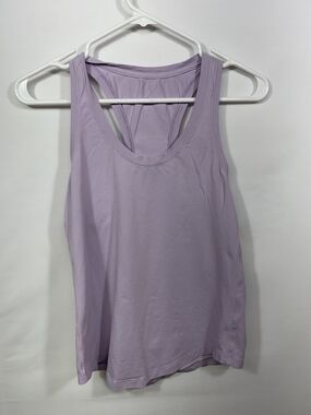 Lululemon Cool Racerback Tank Top Lavender Purple Women's Size 4